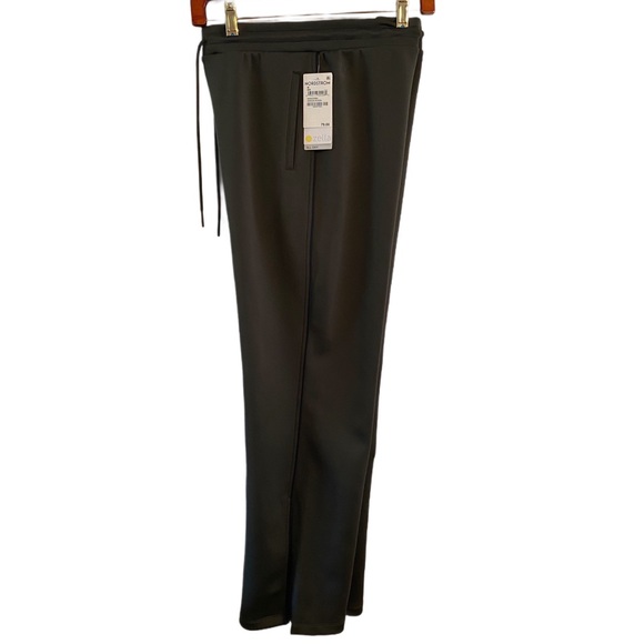 NWT Zella Tour Triple Knit Performance Track Pants Green Rosin - Picture 8 of 11